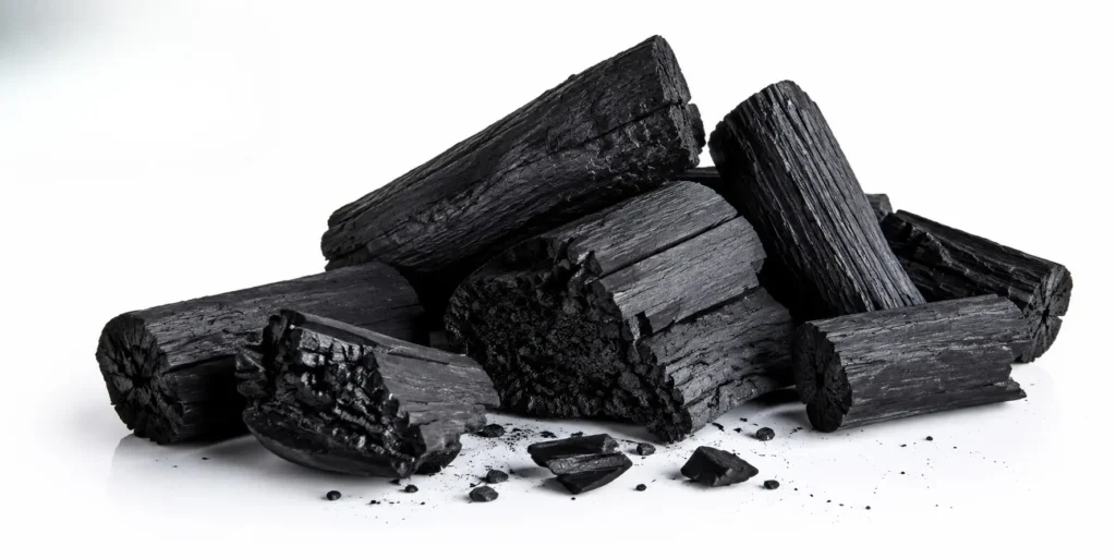 Premium export-grade African hardwood charcoal supplied by BV Consulting Ltd